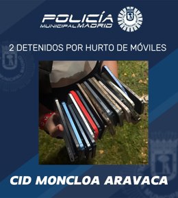 Dos detenidos por robar más de 20 iPhone durante el festival de música Jardín de las Delicias, en Madrid