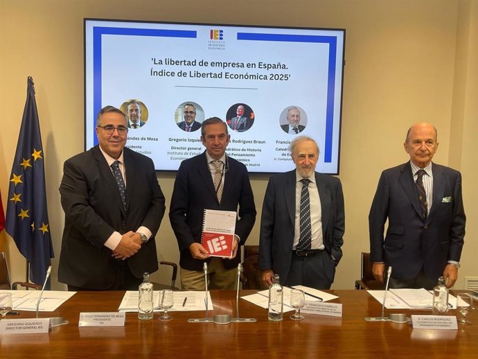 Presentación del estudio del IEE sobre libertad económica y libertad de empresa 2025