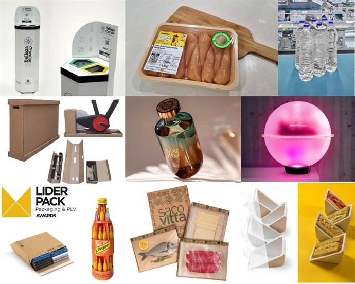 Una treintena de empresas se reparten los Premios Liderpack 2025 de packaging y PLV.