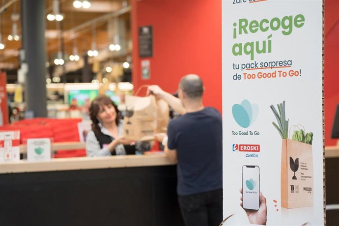 Archivo - Iniciativ Too Good To Go de Eroski.