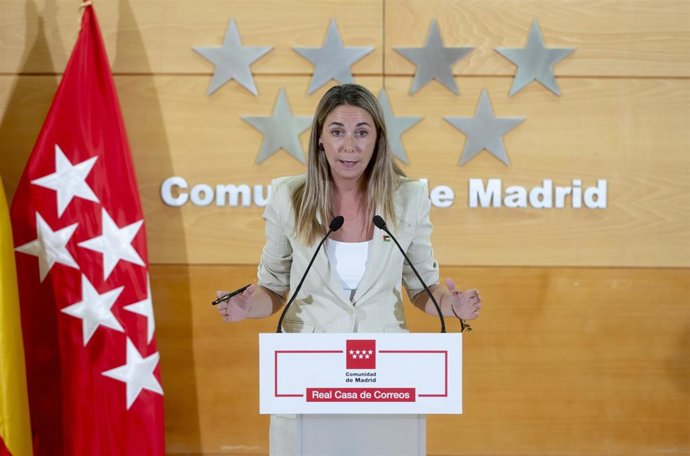 La portavoz del PSOE en la Asamblea, Mar Espinar.