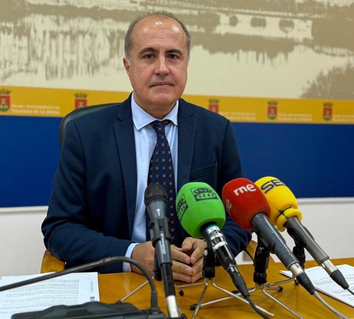 El portavoz del Ayuntamiento de Talavera, Jesús García-Barroso.