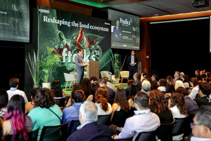 Una de las conferencias impartidas durante la tercera edición de ftalks Food Summit Latam.