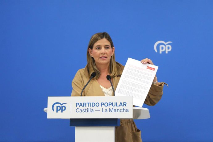 A secretária-geral do PP no C-LM, Carolina Agudo.