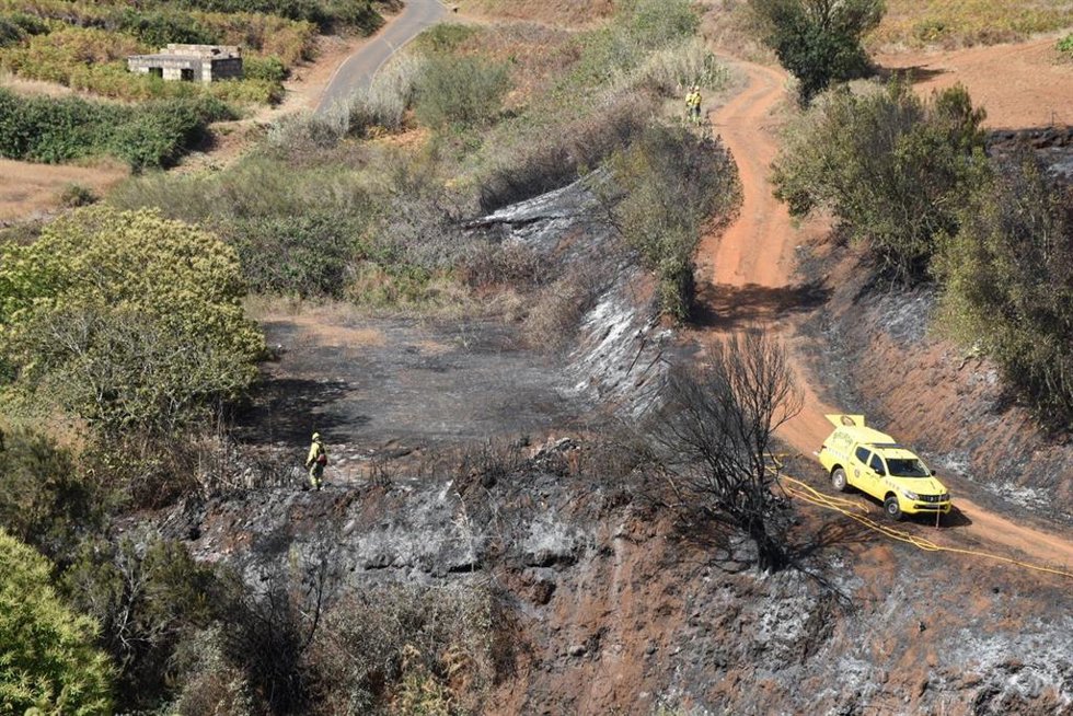 Archivo - Conato de incendio en El Rosario