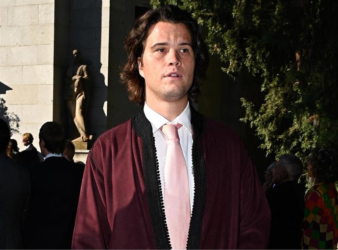 Bosco Blach Martínez-Bordiú en la boda de Jaime Martínez-Bordiú y Andrea García