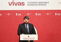 López Miras presenta el nuevo modelo de Vivienda Asequible para atender la emergencia residencial de jóvenes y familias