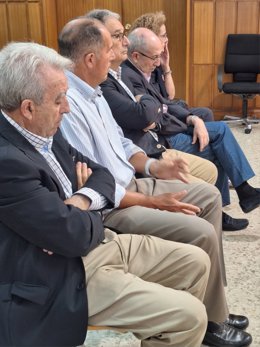 Banquillo de los acusados en el juicio 'Novo Carthago'