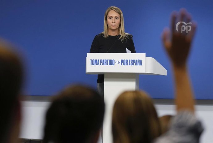  La dirigente del PP Alma Ezcurra.