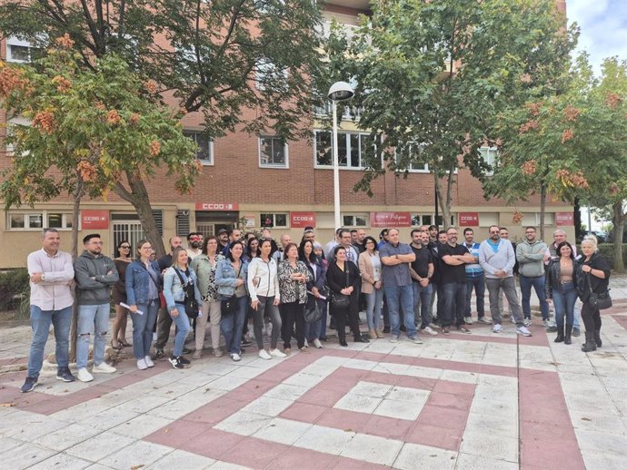 Apertura de la nueva sede de CCOO abierta en el barrio del Polígono en Toledo.