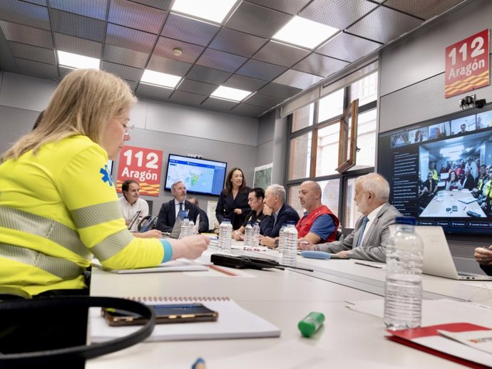 Reunión del CECOPI.