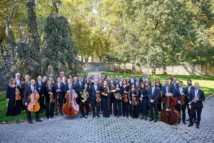 La Orquesta Sinfónica de Navarra.