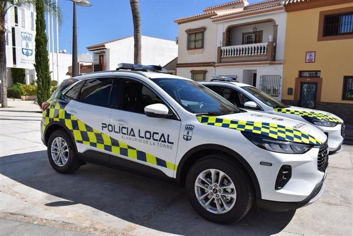 Vehículo de la Policía Local de Alhaurín de la Torre.