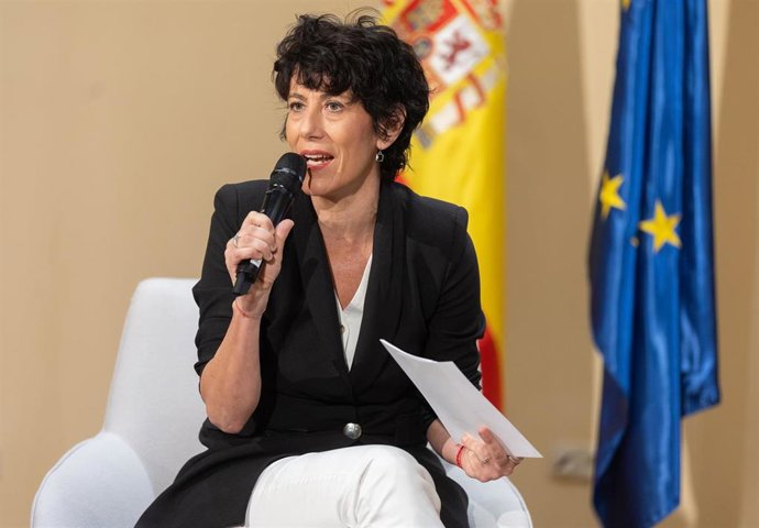 La ministra de Inclusión, Seguridad Social y Migraciones, Elma Saiz.