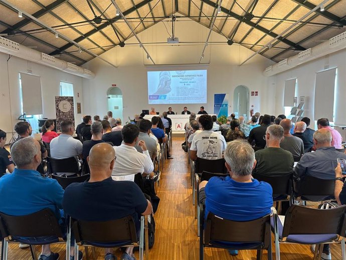 Acto de presentación de las subvenciones del Ayuntamiento de Palma para entidades deportivas.