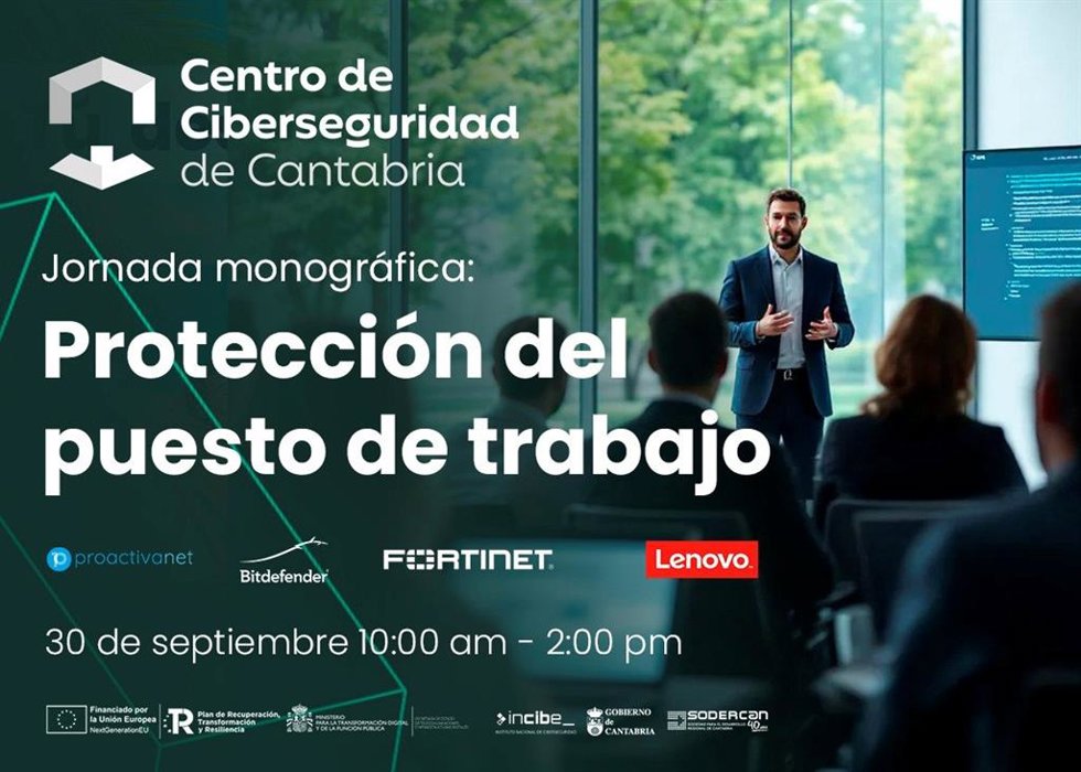 Cartel jornada SODERCAN