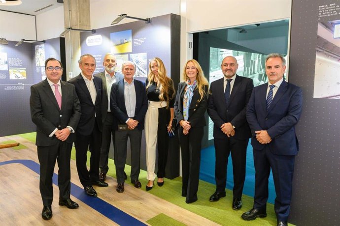 Acto de inauguración de la de Exposición de FCC