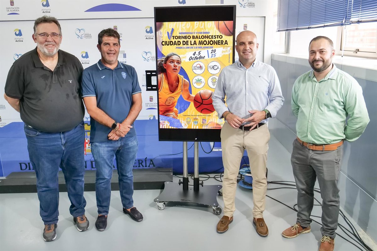 La Mojonera (Almería) acoge el 4 y 5 de octubre el V Torneo Nacional de Baloncesto Minibasket Femenino