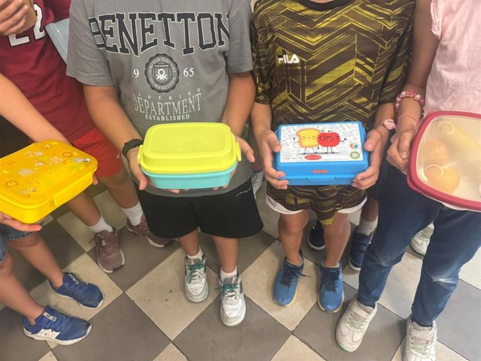 Niños participan en la actividad 'Recreos 0'