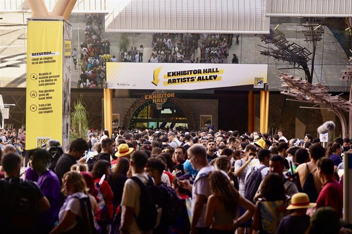 Asistentes a la San Diego Comic-Con en Málaga.
