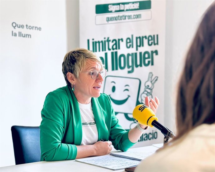 La portaveu de Compromís en l'Ajuntament de València, Papi Robles, en una imatge recent.