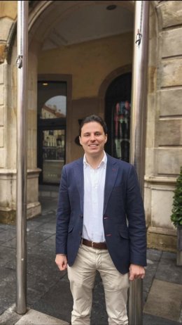 David Cuesta, secretario general del PP de Gijón.