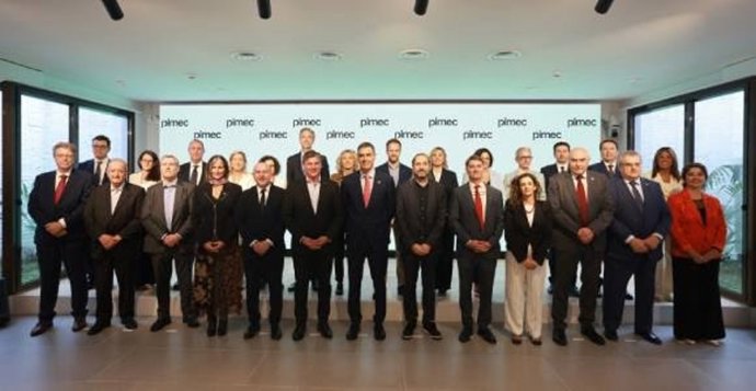 Sánchez aborda con Pimec los retos de las pymes en el actual contexto económico y geopolítico.