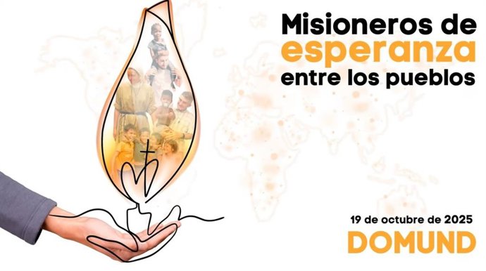 Captura del vídeo Misioneros de la esperanza entre los pueblos, de OMP, por el Domund 2025.