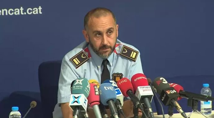 Archivo - El intendente de los Mossos Toni Rodríguez en una imagen de archivo
