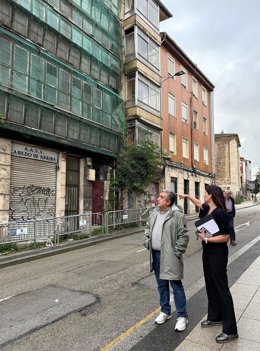 El Ayuntamiento de Santander inicia mañana los trabajos de derribo de los números 9 y 13 de la calle Alta