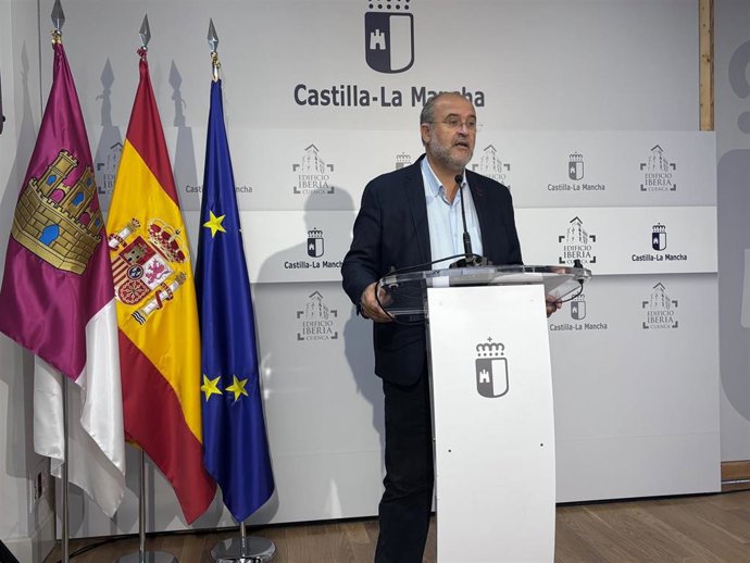 El vicepresidente primero del Gobierno de C-LM, José Luis Martínez Guijarro.