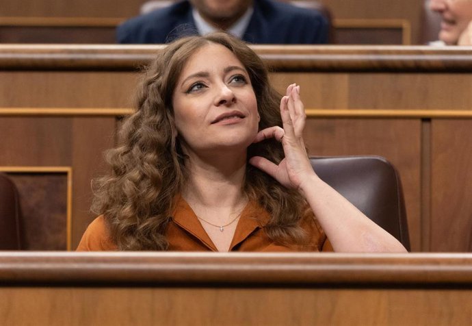 Archivo - La portavoz del Grupo Popular en el Congreso, Ester Muñoz.
