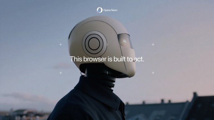 Recurso do navegador da web Opera Neon