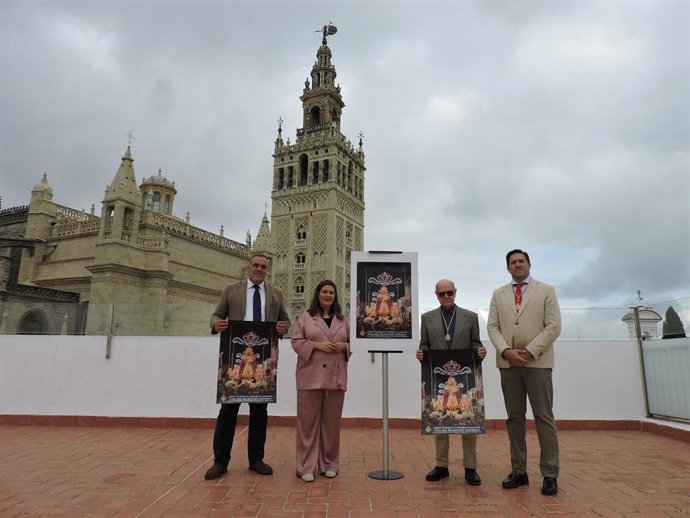 Burguillos presenta el cartel de las fiestas patronales de la Virgen del Rosario 2025 en Casa de la Provincia