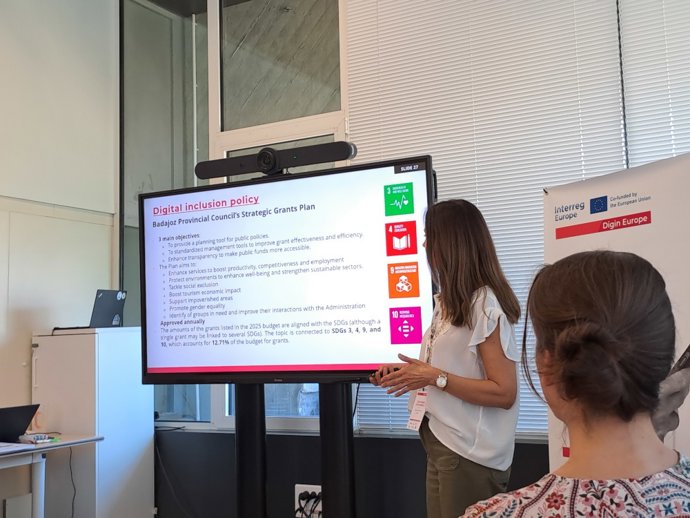 La Diputación de Badajoz ha asistido en Bordeaux a la celebración del primer encuentro de los socios del proyecto Digin Europe.