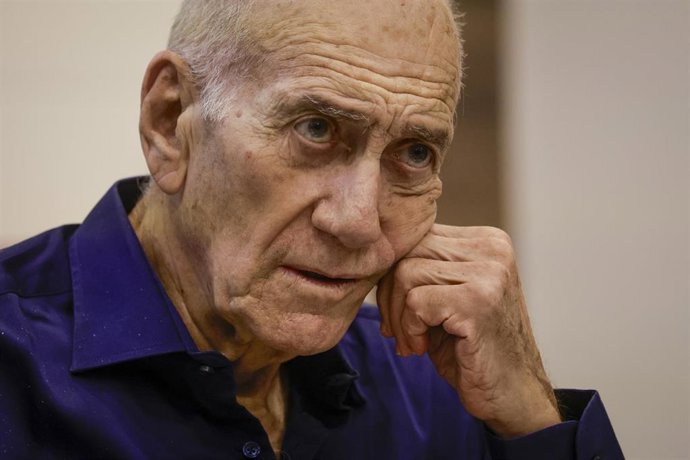 Ehud Olmert, ex primer ministro israelí
