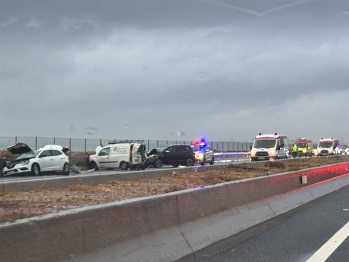 Accident en la V-21