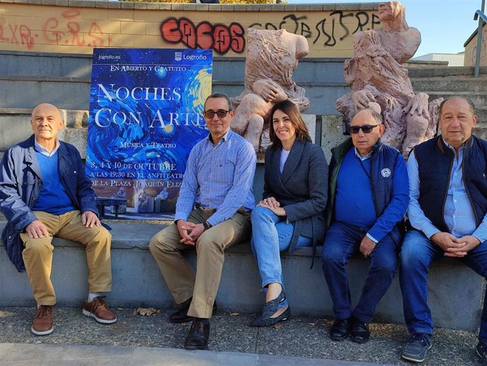 La Plaza Joaquín Elizalde de Logroño recupera su papel como espacio cultural y de encuentro intergeneracional