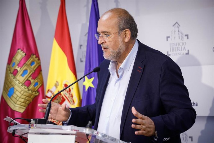 El vicepresidente primero del Gobierno de C-LM, José Luis Martínez Guijarro.