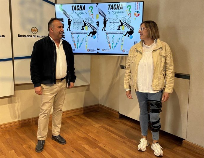 Alfonso Romo y Raquel Barbero, durante la presentación de la campaña.