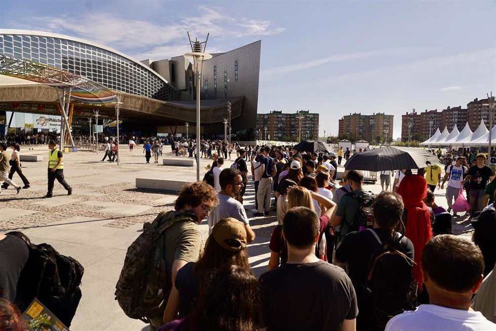 Asistentes a la tercera jornada de la San Diego Comic-Con en Málaga, a 27 de septiembre de 2025 en Málaga (Andalucía, España). 