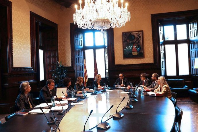 Reunión de la Mesa del Parlament