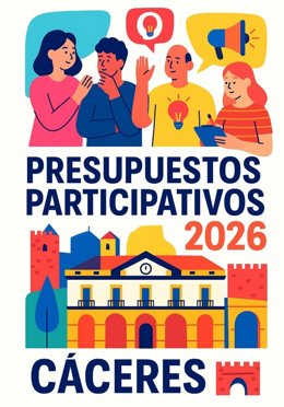 El Ayuntamiento de Cáceres pone en marcha del proceso para elaborar el Presupuesto Participativo para 2026