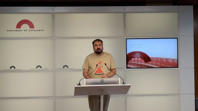 El diputat de la CUP al Parlament, Dani Cornellà