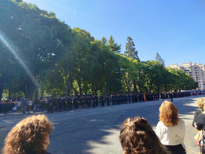 Acto conmemorativo de los patronos de la Policía Nacional, los Santos Ángeles Custodios