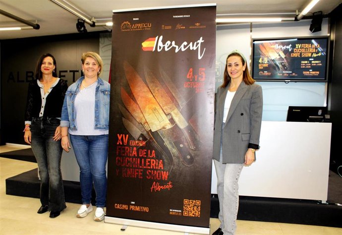 Presentación de la XV Feria de Cuchillería y Knife Show 'Ibercut' de Albacete.