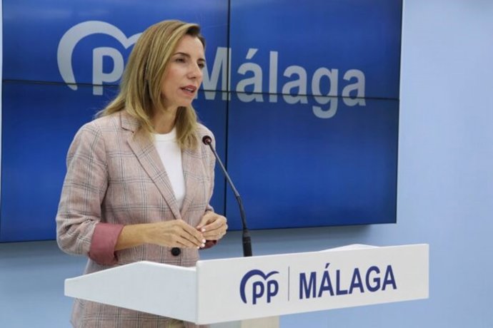 La vicesecretaria y senadora por el PP de Málaga, Lucía Yeves, en una imagen de archivo.