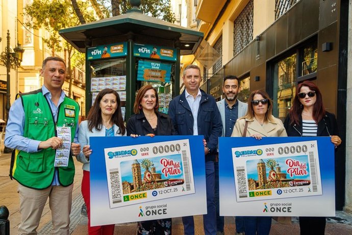 Las Fiestas del Pilar volverán a protagonizar el cupón de la ONCE del sorteo del 12 de octubre