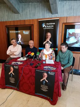 Presentación del homenaje a Nicolás Castellanos.