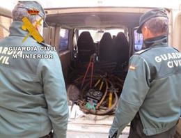 Tres investigados en Valladolid por cortar cableado telefónico en Villalón y Casasola por valor de 14.000 euros.